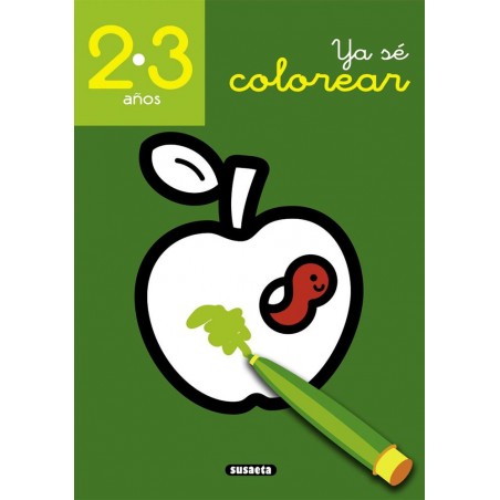 Ya sé colorear 2-3 años