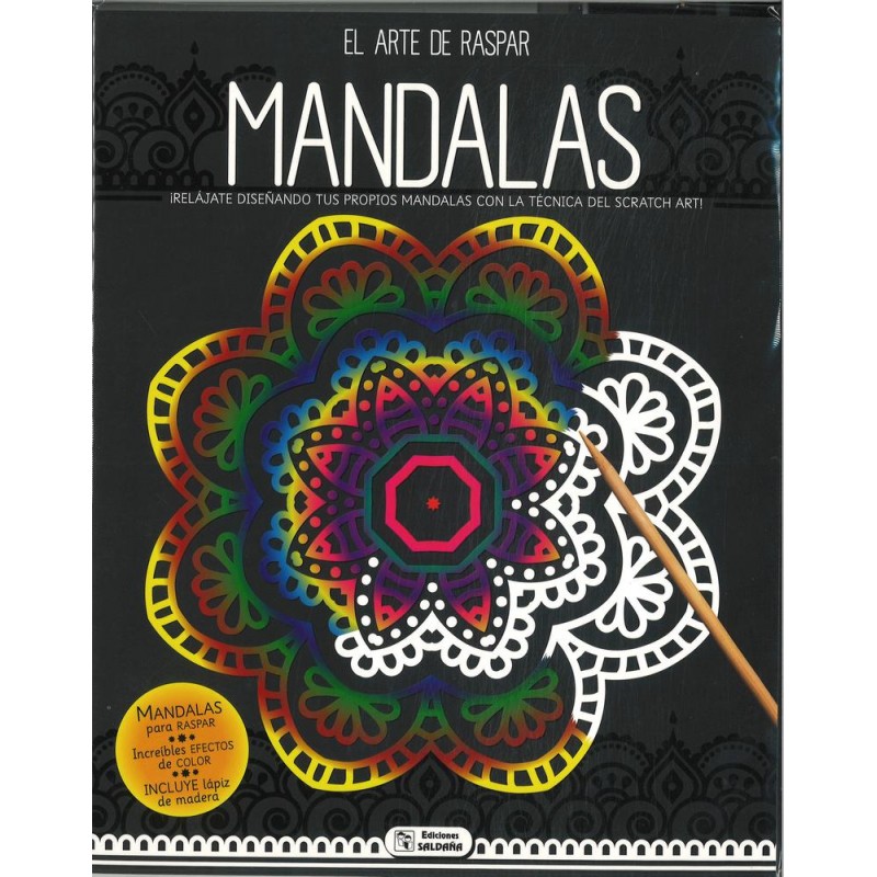 El arte de raspar mandalas 1 El arte de raspar mandalas 1