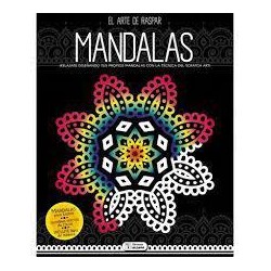 El arte de raspar mandalas 2