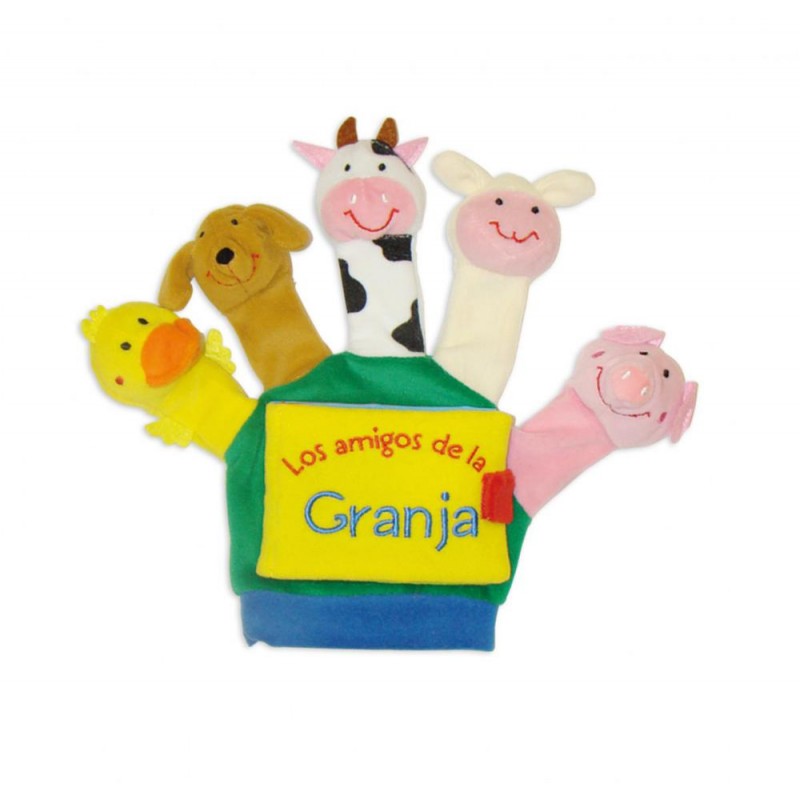 Libro guante los amigos de la granja