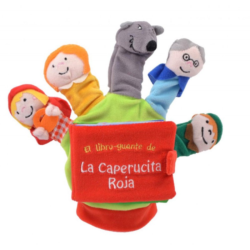 Libro guante de La caperucita Roja Libro guante de La caperucita Roja