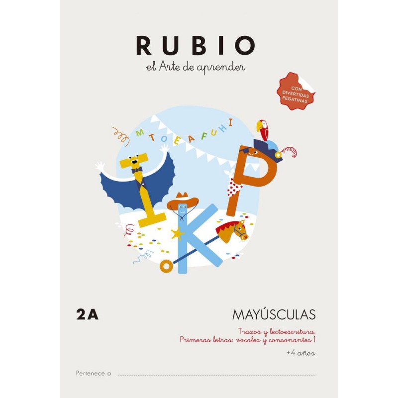 Rubio mayusculas 2A