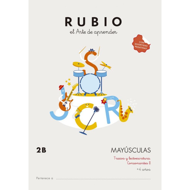 Rubio mayúsculas 2B