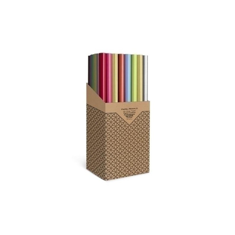 Papel de regalo liso 0 7x1 5 metros