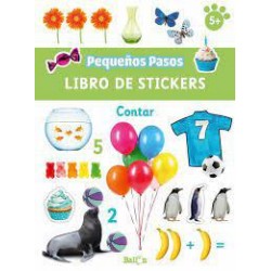 Contar  Pequeños pasos libro de stickers