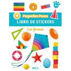 Las formas  Pequeños pasos  Libro de stickers