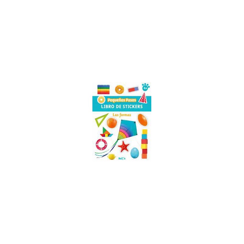 Las formas  Pequeños pasos  Libro de stickers