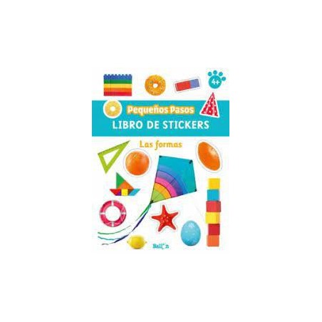 Las formas  Pequeños pasos  Libro de stickers