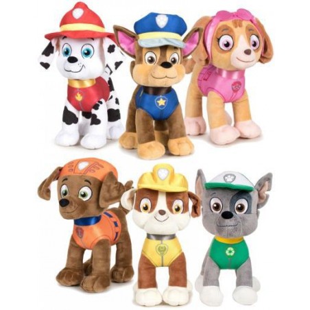 Peluche paw patrol classic 19 cm