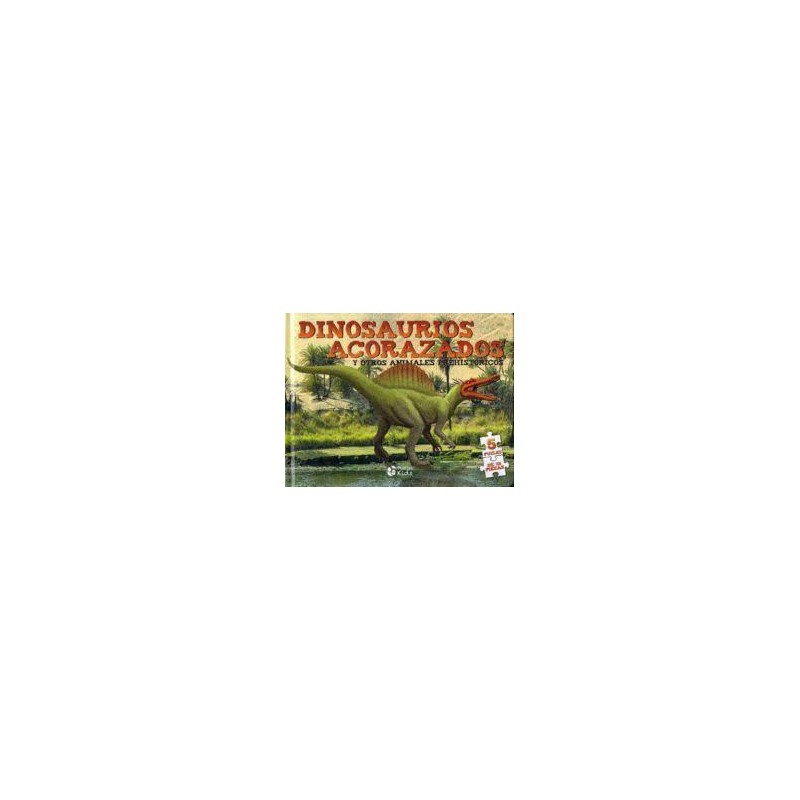 Dinosaurios acorazados  Libro puzzle