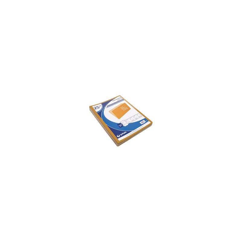 Pack 10 subcarpetas A4 cartulina 200 gr  kraft eco