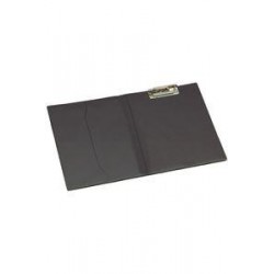 Carpeta con pinza superior PVC negra miniclip