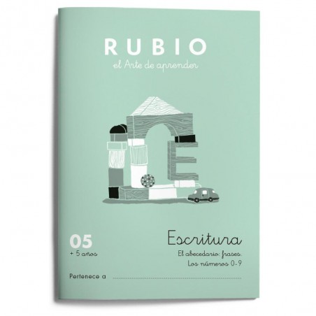 Cuaderno de escritura rubio 05