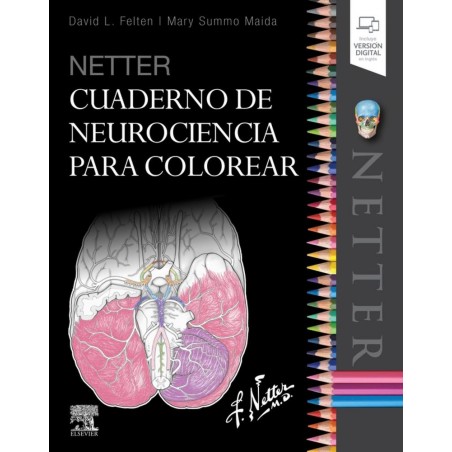 Cuaderno de neurociencia para colorear