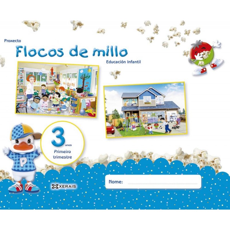 Flocos de millo 3 anos 1º trimestre Flocos de millo 3 anos 1º trimestre