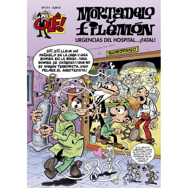 Olé mortadelo y filemón nº 211 Olé mortadelo y filemón nº 211