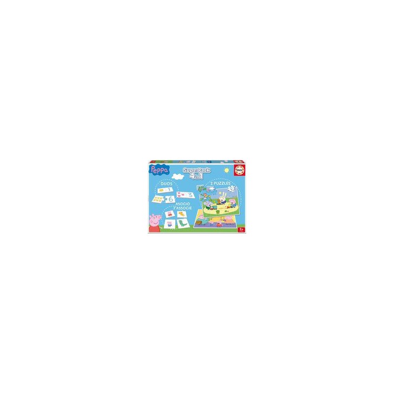 Superpack 4 en 1 peppa pig Superpack 4 en 1 peppa pig