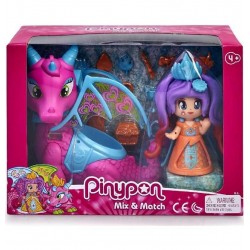 Pinypon queen con dragon mix & match