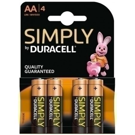 Pilas duracell AA básica LR06