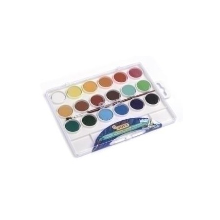 Acuarelas jovi 22 mm 18 colores