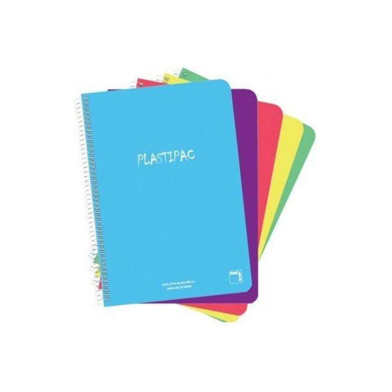 Bloc plastipac folio pauta 2 5 80h 90 gr Bloc plastipac folio pauta 2 5 80h 90 gr