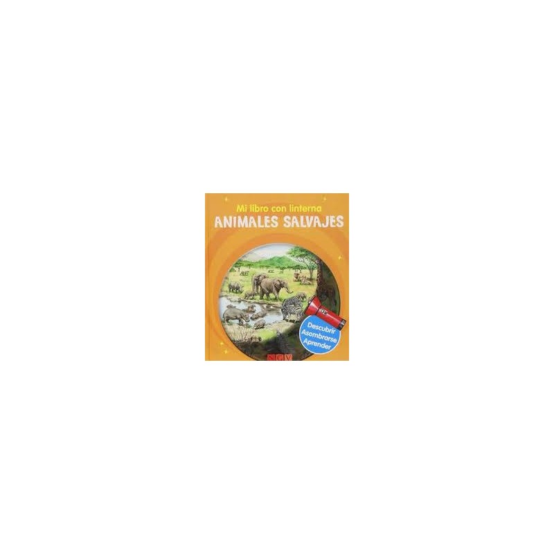 Mi libro linterna: Animales salvajes (NVG)