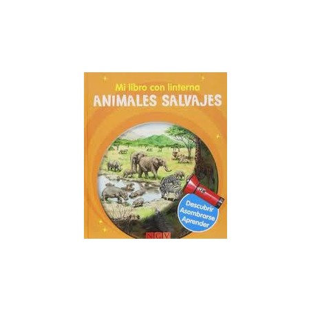 Mi libro linterna: Animales salvajes (NVG)