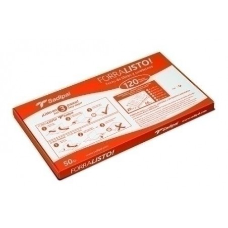 Forro ajustable 30x55cm sadipal PVC transparente