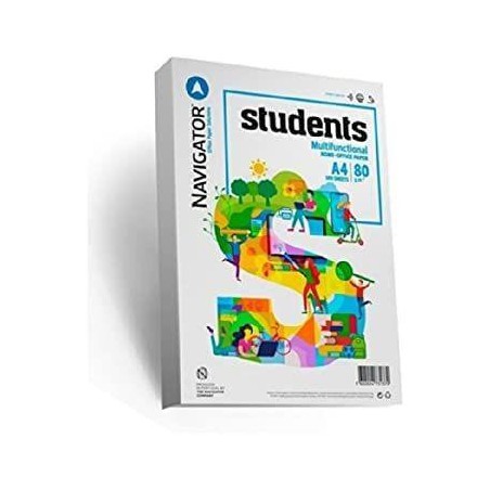 Papel navigator student A4 80 gramos 500 hojas