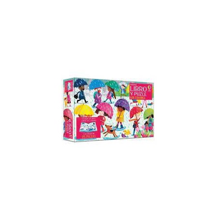 Los colores  Libro puzle