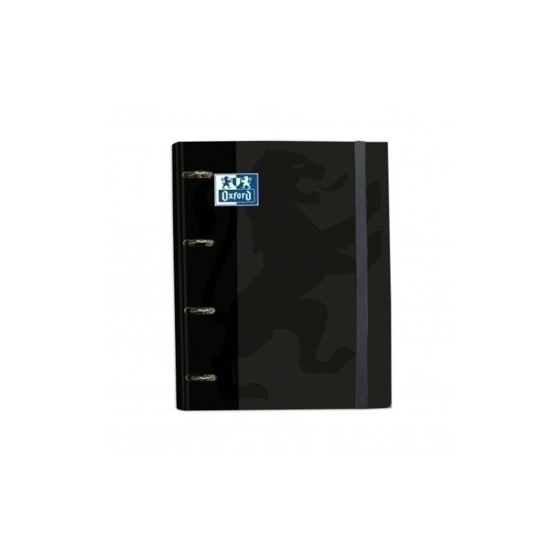 Carpeta 4 anillas 35mm oxford ringbook A4 negra Carpeta 4 anillas 35mm oxford ringbook A4 negra