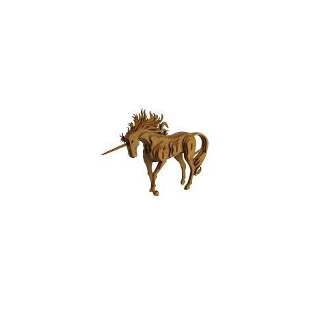 Maqueta unicornio classic 3D 2 planchas D3