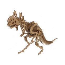 Maqueta dilophosaurus classic 3D 1 plancha D4