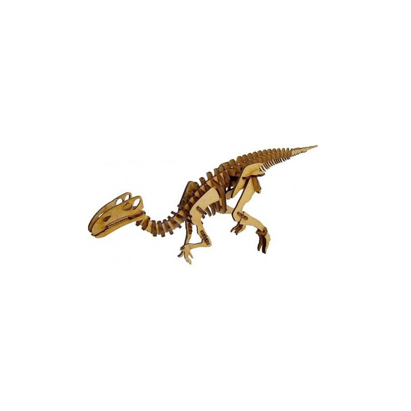 Maqueta iguanodon classic 3D 1plancha dificultad 4
