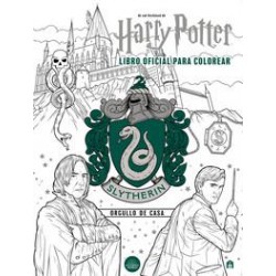 Harry potter  slytherin  libro oficial colorear