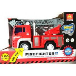 Camión de bomberos con luz y sonido