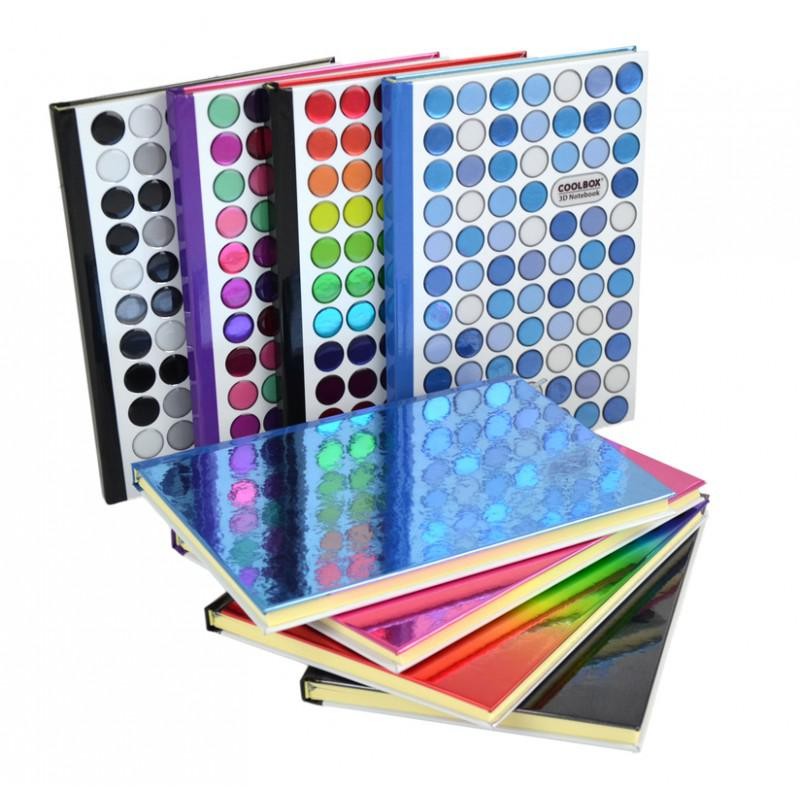 Cuaderno coolbox 3D notes A5 80 hojas