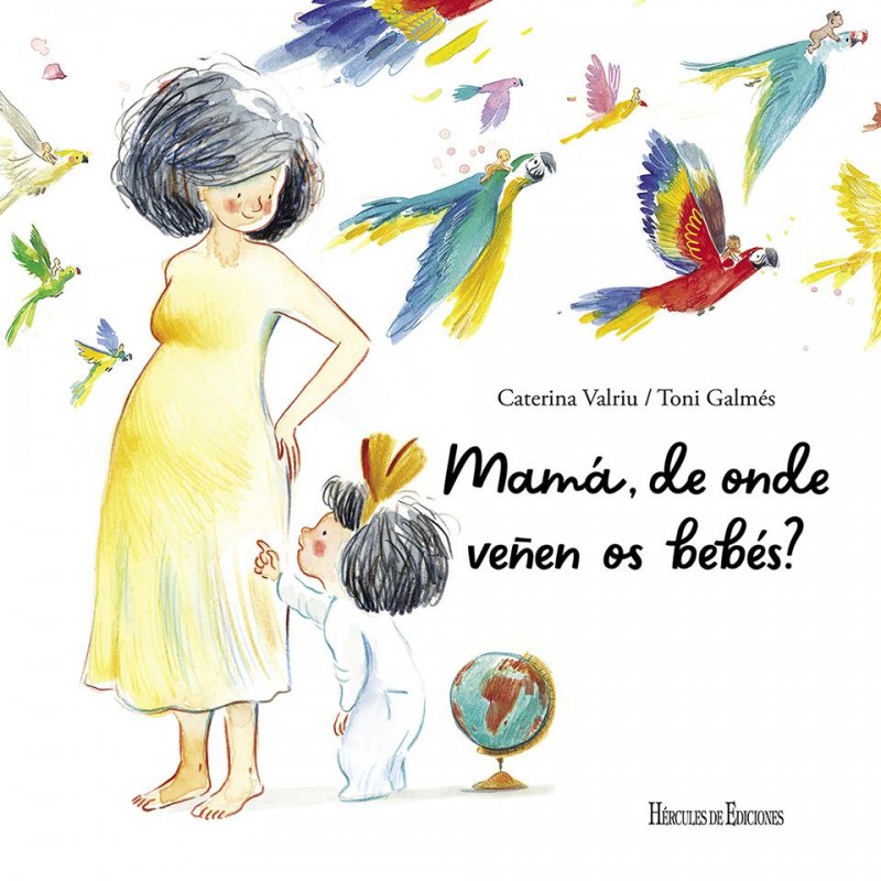 Mamá  de onde veñen os bebés 