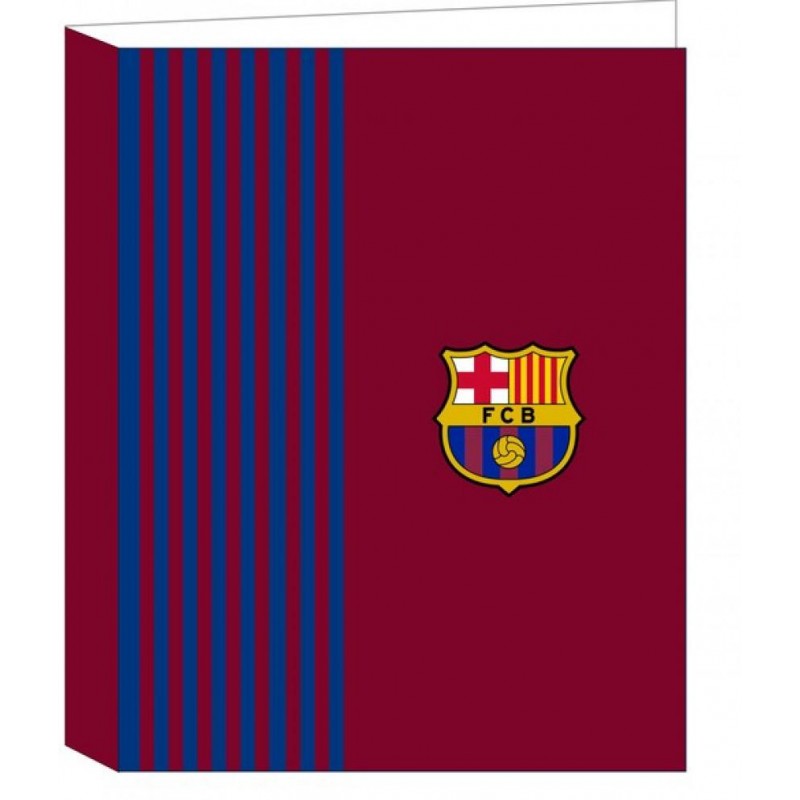 Carpeta 4 anillas mixtas folio FC Barcelona