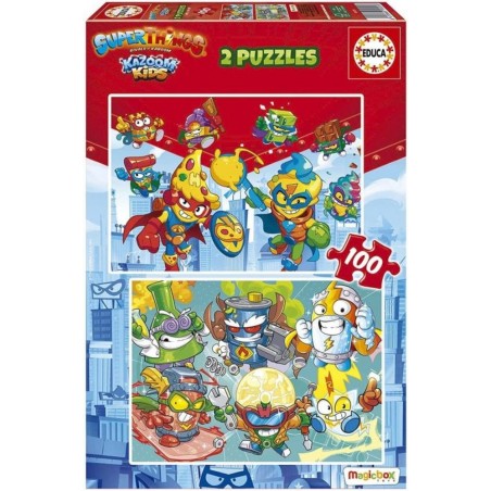 Puzzle educa spuerthings 2x100 piezas