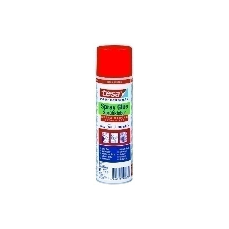 Pegamento en spray tesa 500 ml extra fuerte