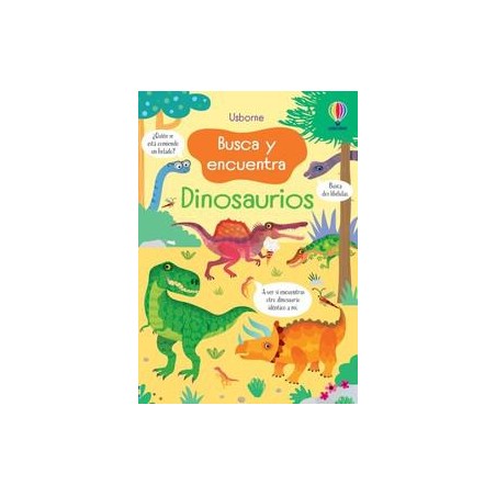 Busca y encuentra dinosaurios