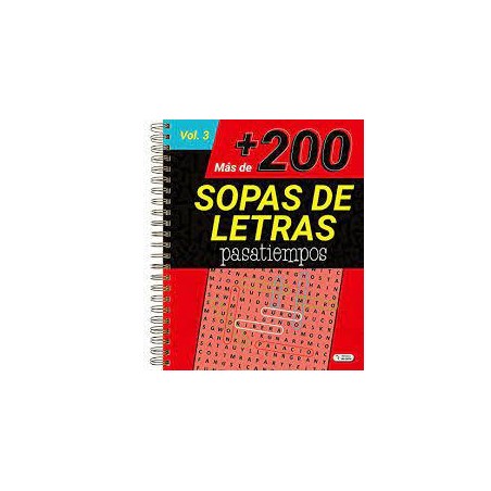 Sopas de letras volumen 3
