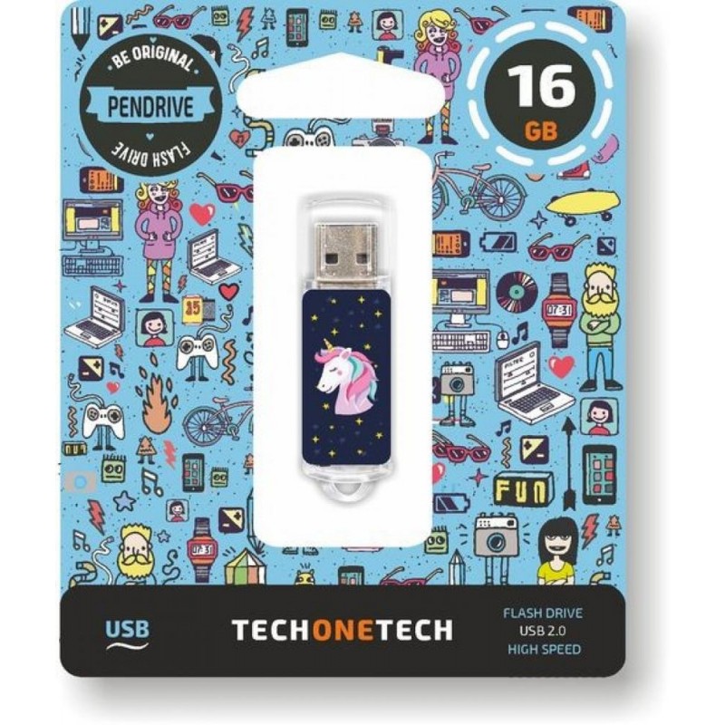 Memoria usb 16 GB 2 0 unicornio dream 