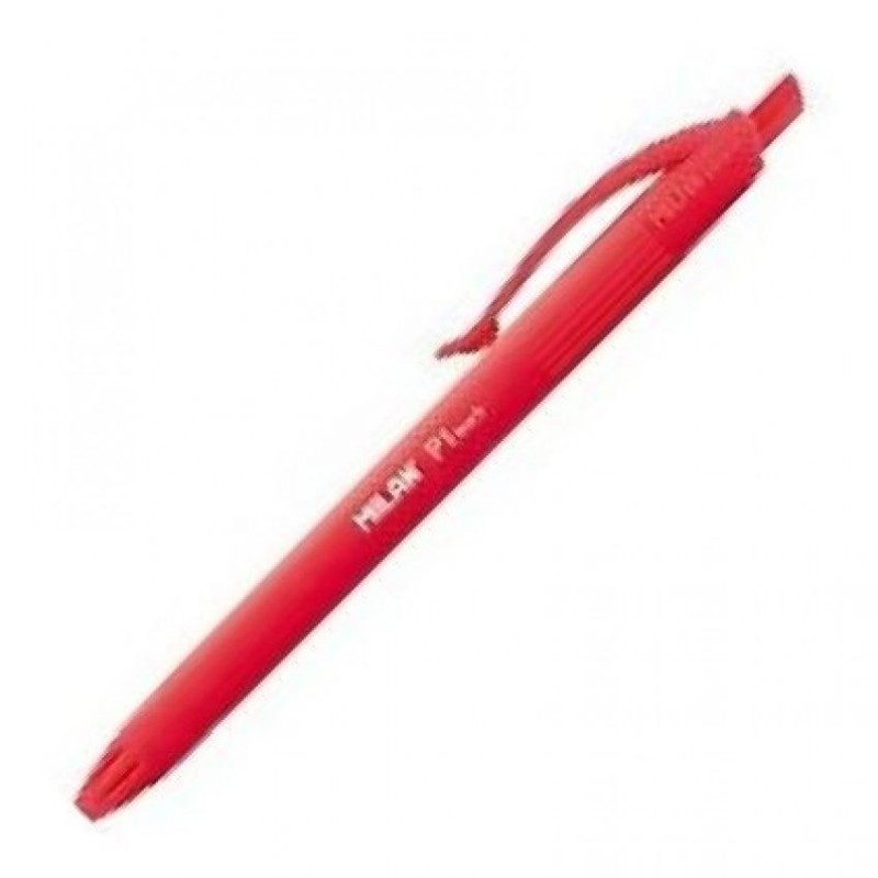 Boligrafo milan P1 touch rojo