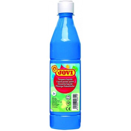 Tempera liquida 500 ml azul cyan