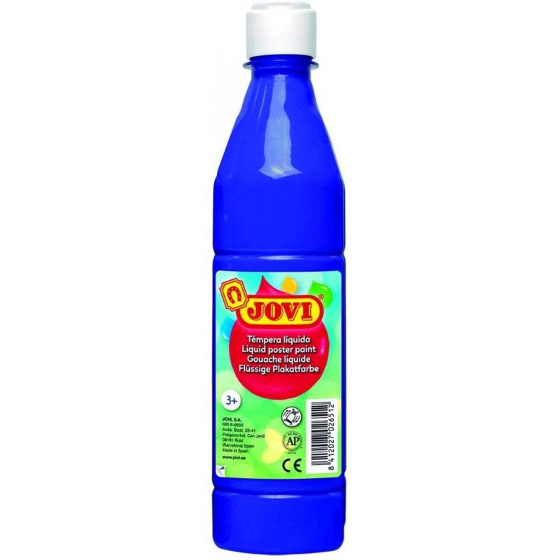 Tempera liquida 500 ml azul ultra