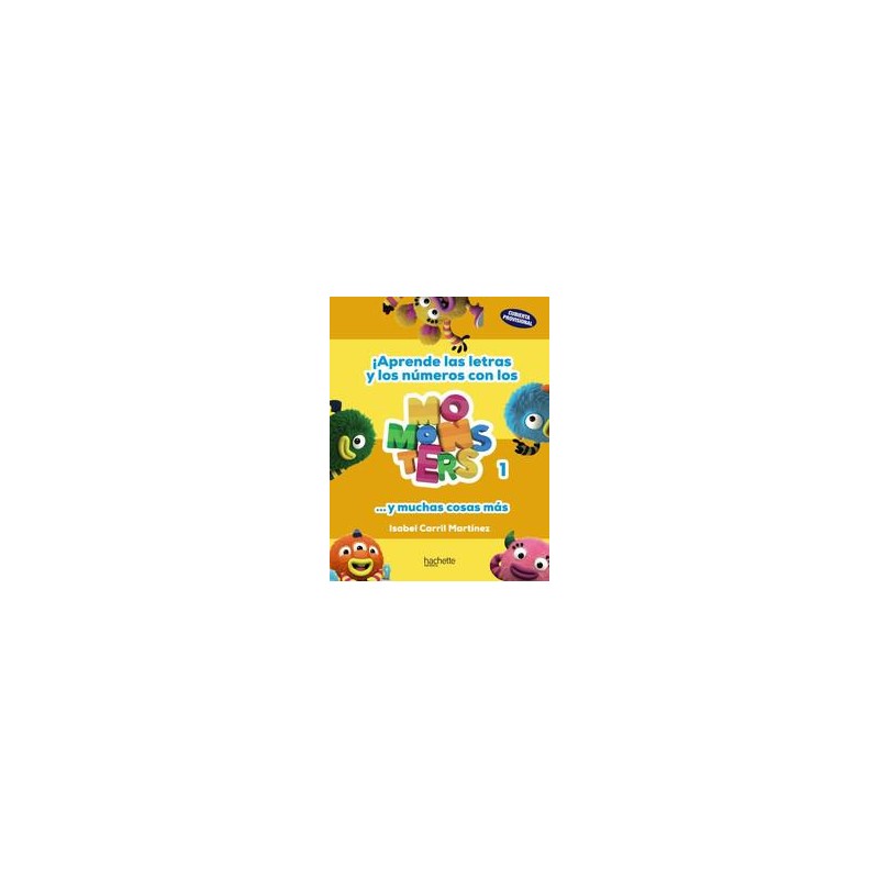 Letras y números con los Momonsters 2-3 años Letras y números con los Momonsters 2-3 años