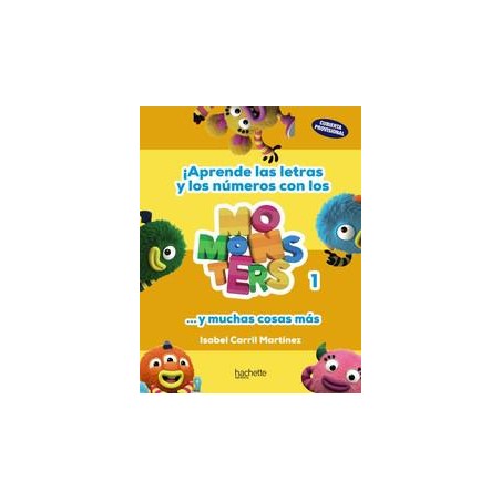 Letras y números con los Momonsters  2-3 años