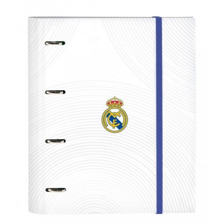Carpeta 4 anillas 30 mm con recambio Real Madrid